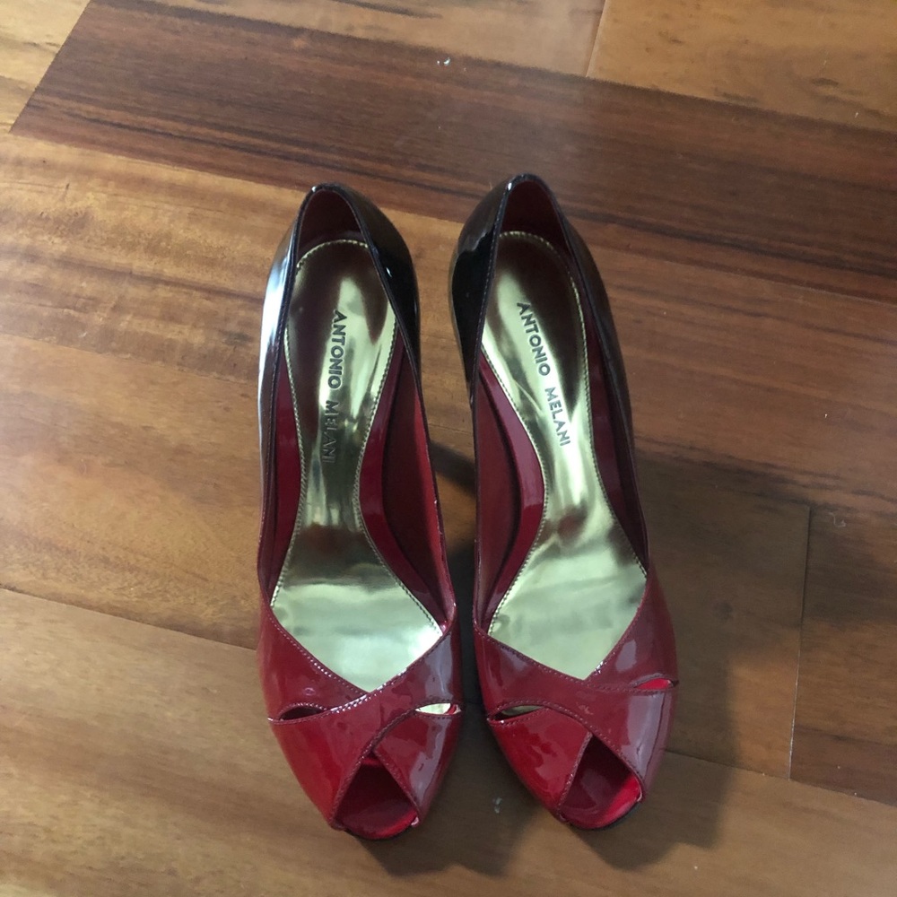 Gently used red heels